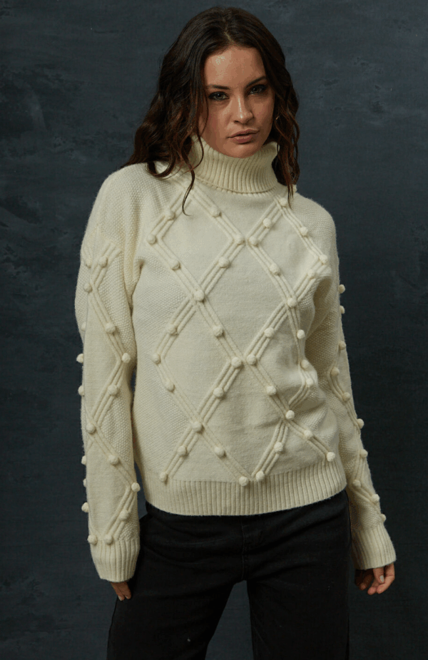 Sweter Pompón