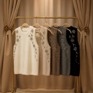 Chaleco strass